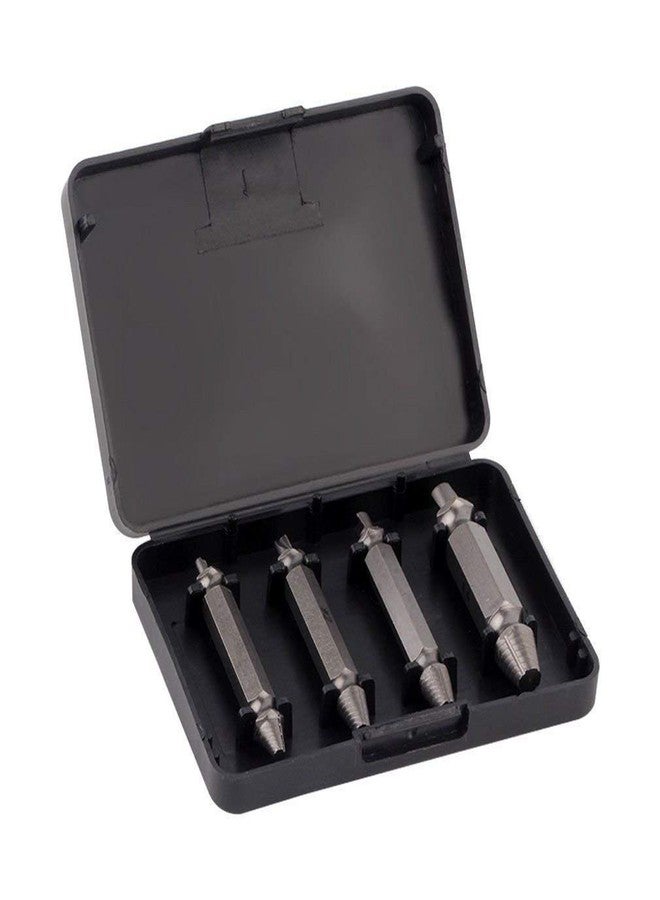 EBOFAB Screw Extractor 4 Piece Set Steel Speed Out Easily Screw Opener Broken Bolt Remover - Image 2